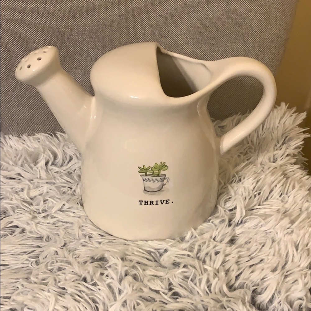 Rae Dunn “Thrive.” Watering can
